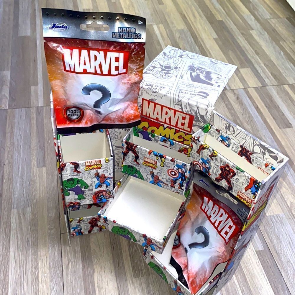 Marvel comics Spider-Man Captain America Thor Iron Man jewelry box trinket box